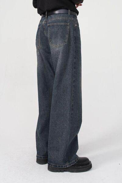 Wide Leg Jeans with Pockets for Effortless Style