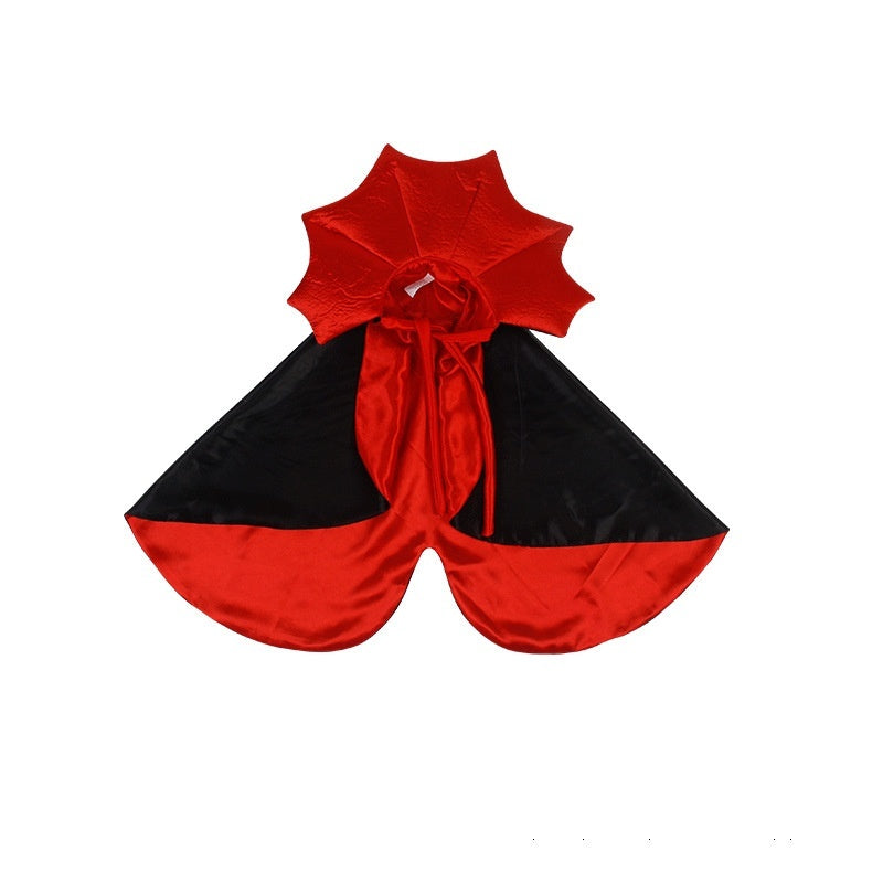 Halloween Vampire Cloak Costume for Small Dogs & Cats