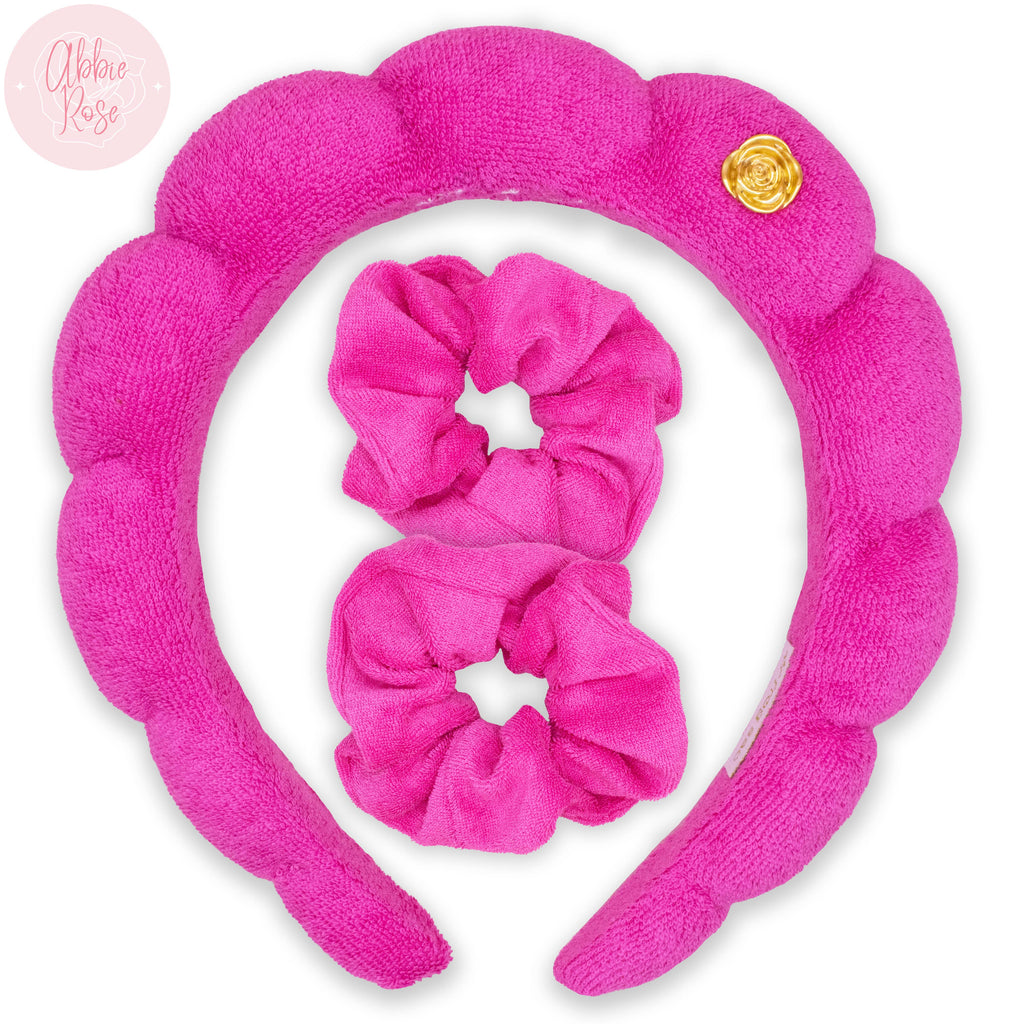 Spa Headband with Scrunchies