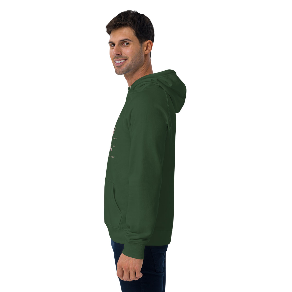 "ANATOMY OF A SPHYNX" UNISEX ECO HOODIE