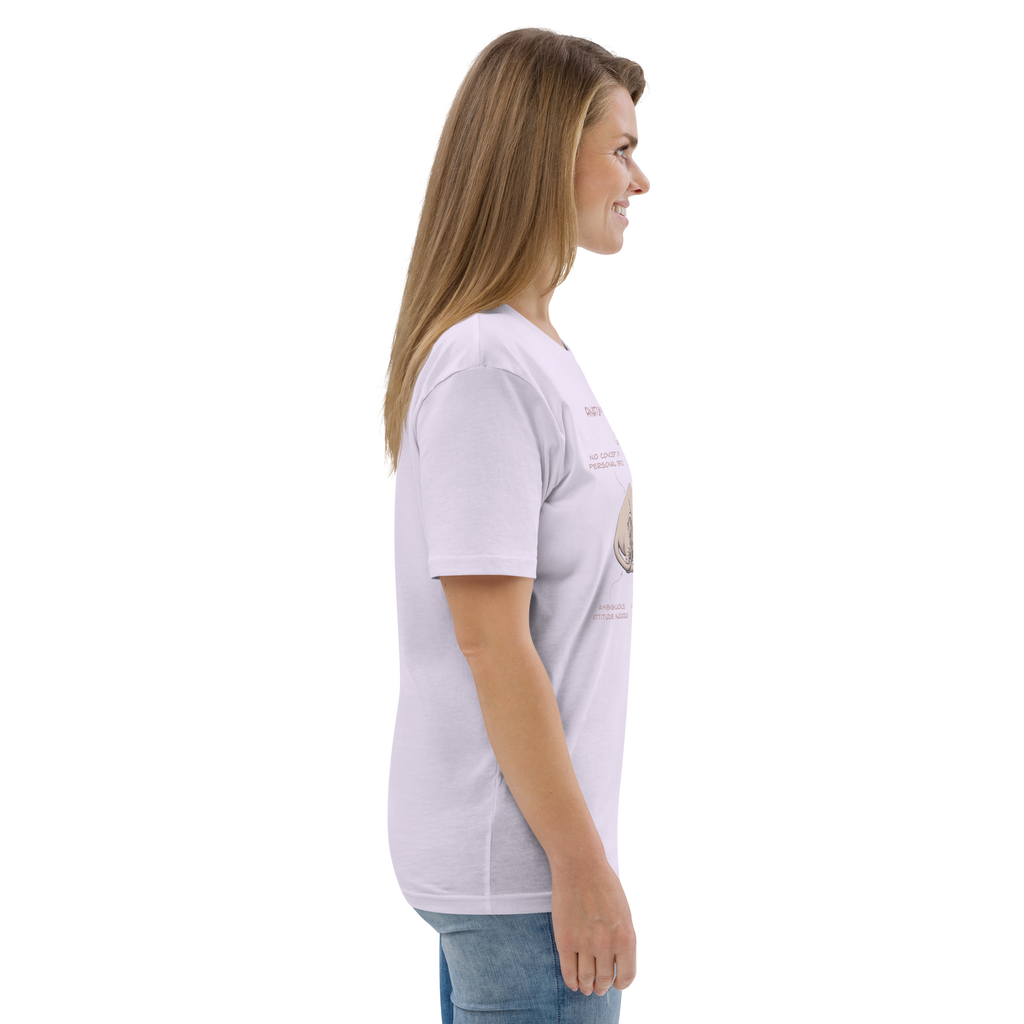 "ANATOMY OF A SPHYNX" UNISEX ORGANIC TEE